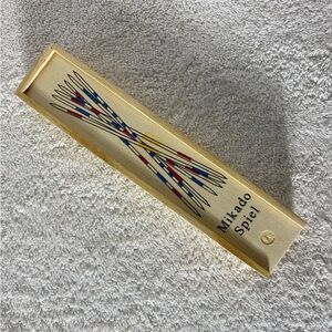 5/$35 Perfect Solutions Retro Mikado Spiel Pickup Sticks Game With Wooden Box